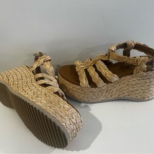 Free people sandal wedges
